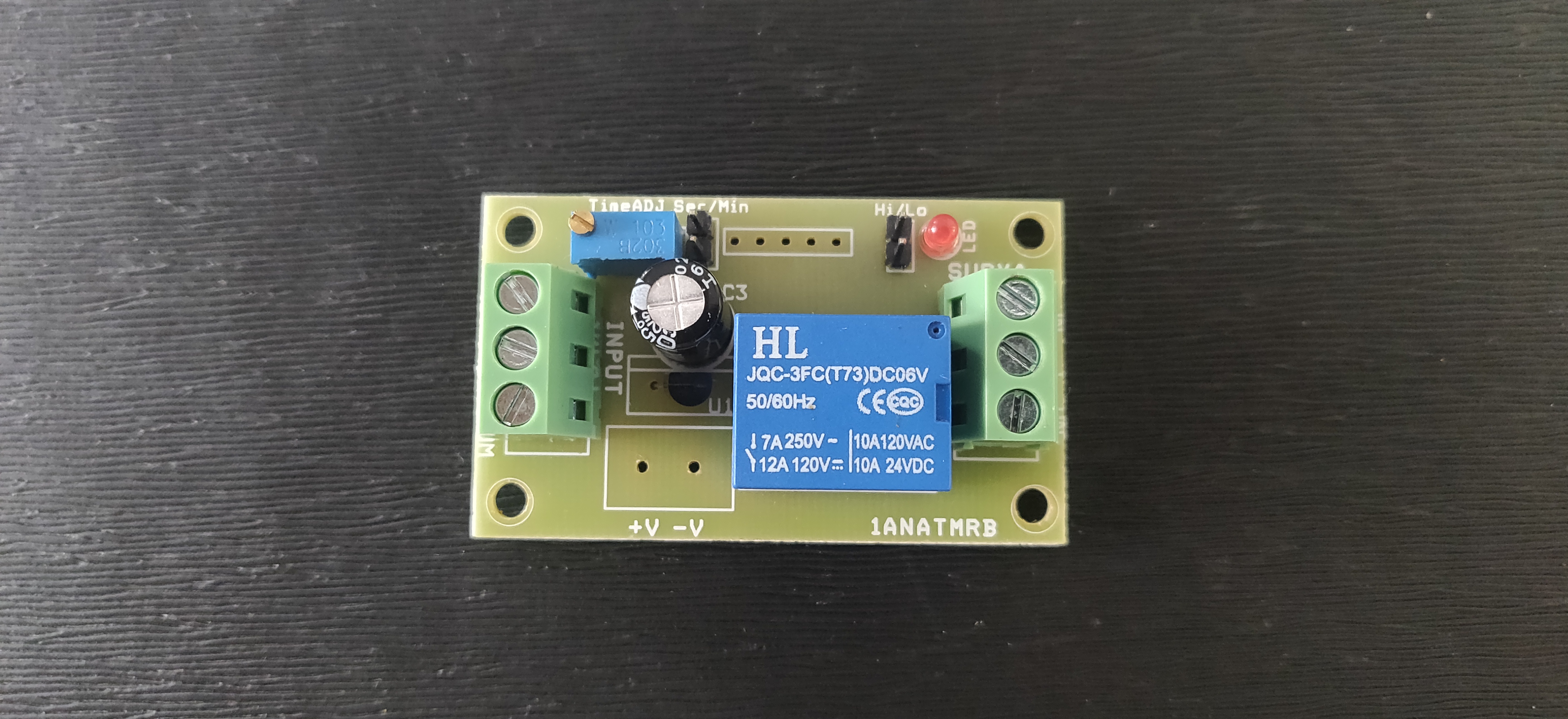 EcoTIMER compact analogue timer board