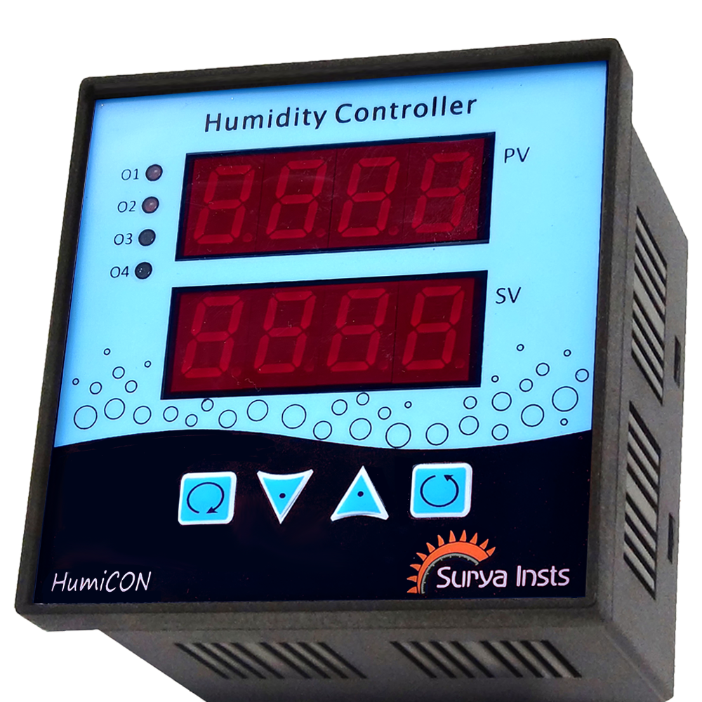 HumiCON humidity controller in panel enclosure