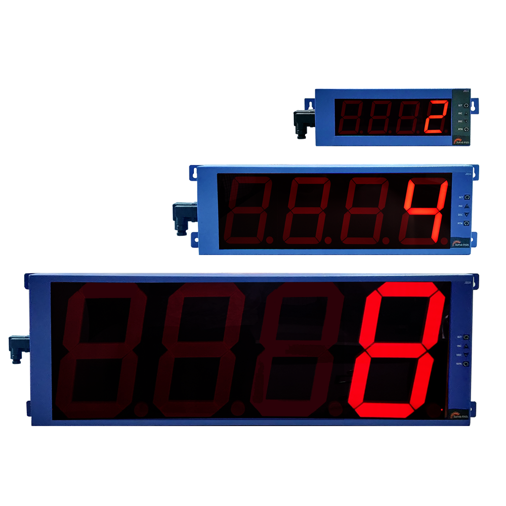 JBD2, JBD4 and JBD8 jumbo display sizes