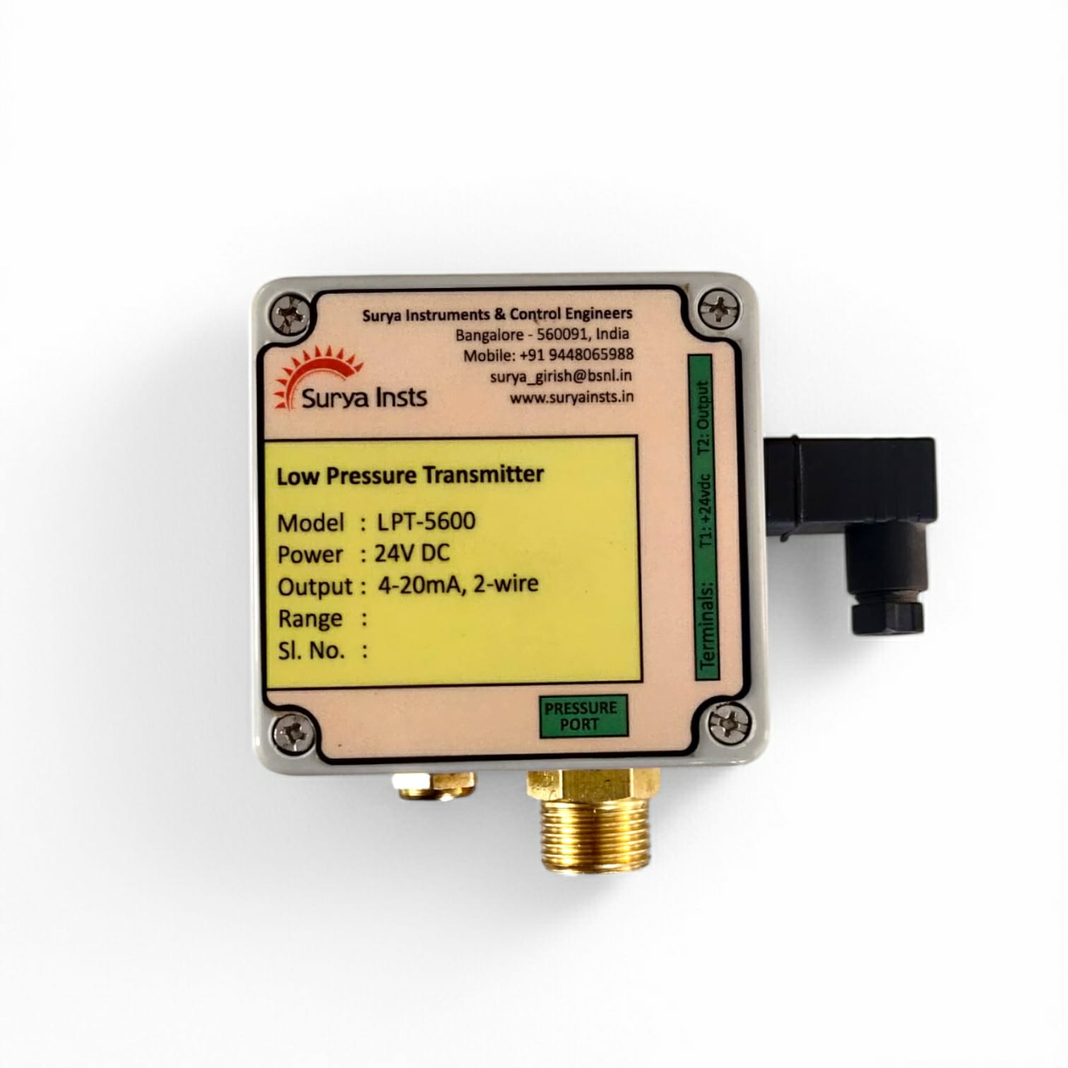 LPT-5600 low pressure transmitter