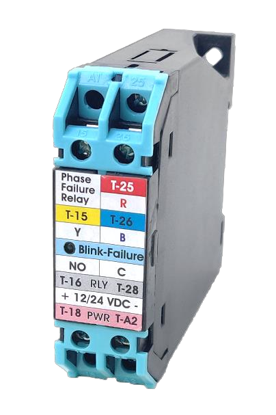 PFR-301 DIN-rail phase failure relay